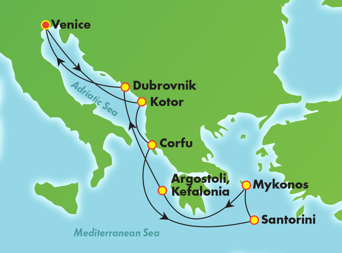 Greek Isles Cruise Norwegian Dawn 